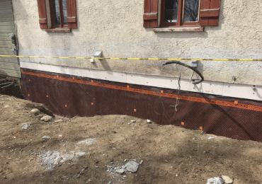 REMPLACEMENT D’UN MUR DE FONDATION ET RENFORCEMENT STRUCTURAL