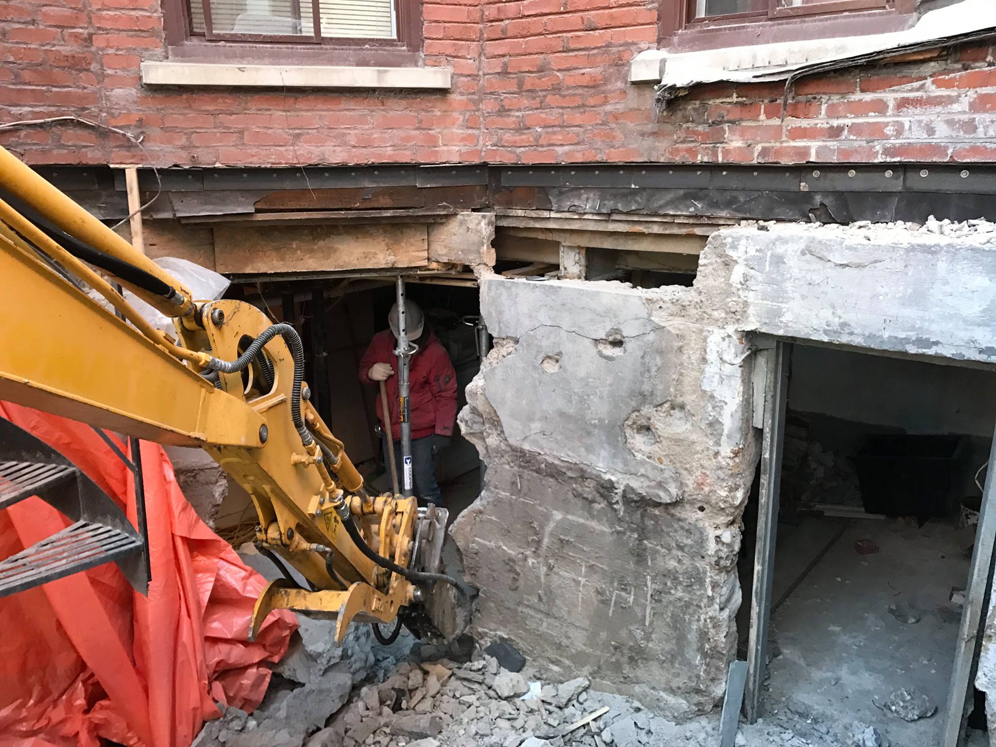 Remplacement de fondation et imperméabilisation.-3
